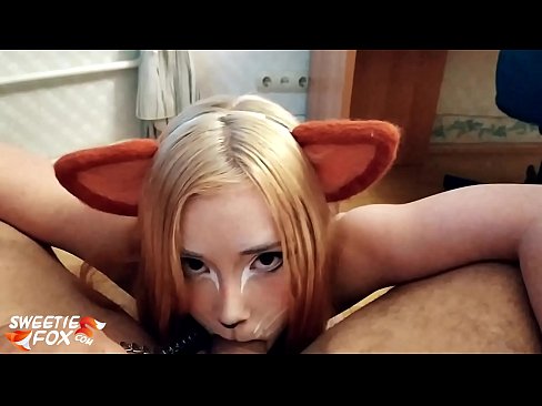 ❤️ Kitsune তার মুখের মধ্যে শিশ্ন এবং কাম গিলে ❤️ যৌনতা ❌️❤