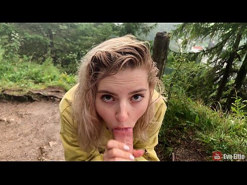 ❤️ মেয়ে একটি পাবলিক blowjob পরে কাম গিলে - Eva Elfi ❤️ যৌনতা ❌️❤